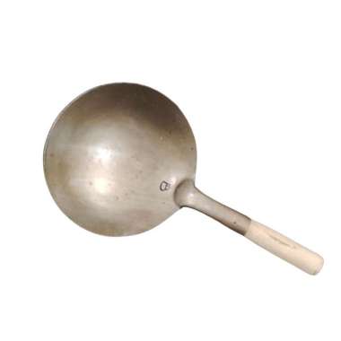 CENTONG CIDUK BERAS PEGANGAN KAYU BESAR 22 cm