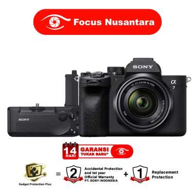 FOCUS NUSANTARA - SONY Alpha A7 Mark IV Kit 28-70mm + PWP VG-C4EM