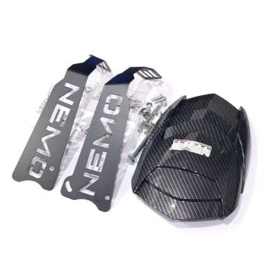 Mudguard Type Shark Aerox Nemo Black