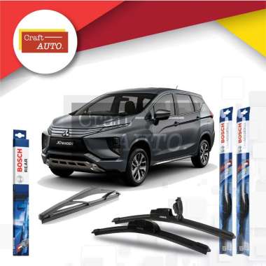 Wiper Mitsubishi Xpander Depan Belakang Frameless Bosch Clear Advantage