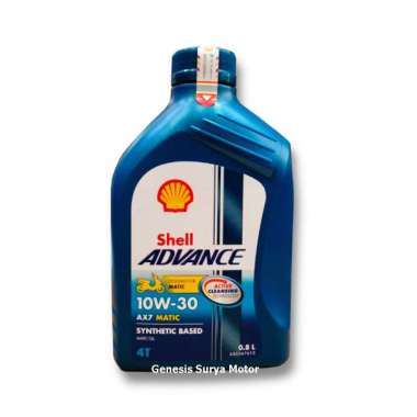 Oli Shell Advance AX7 Matic 10W30 0.8LT