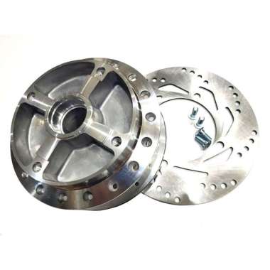 Tromol Belakang Ninja 150 + Disc Cr7 Silver