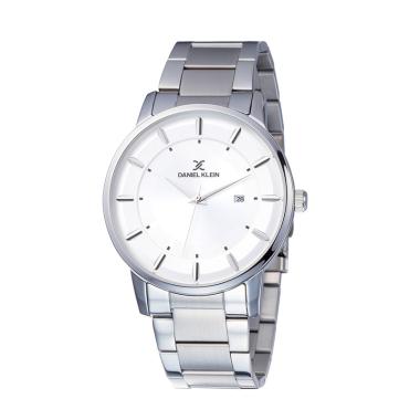 Daniel Klein Premium Jam Tangan Pria [Original/ DK12021] Silver