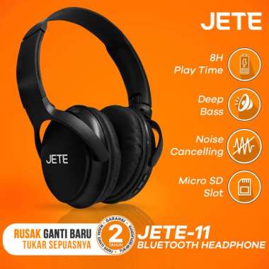 Headset Bluetooth Headphone Bluetooth JETE 11 - Garansi 2 Tahun