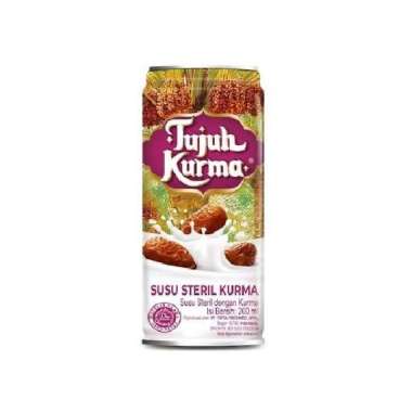Susu Tujuh Kurma 200 Ml - Susu Steril Tujuh Kurma 1 Dus