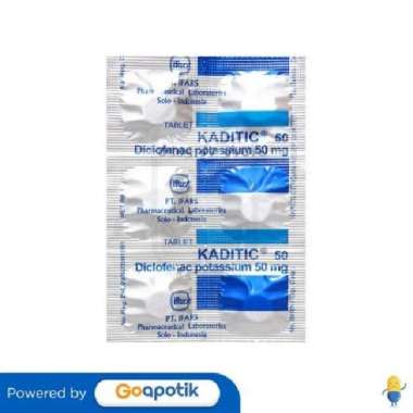 Kaditic 50 Mg Strip 10 Tablet