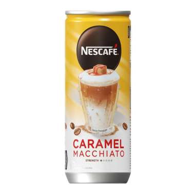 Promo Harga Nescafe Ready to Drink Caramel Macchiato 220 ml - Blibli