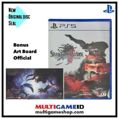 PS5 Stranger of Paradise Final Fantasy Origins Asia R3 English + Art Board