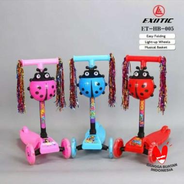Scooter Exotic ET-HB-005 Skuter Otoped Anak ET HB 005 Sekuter Lipat