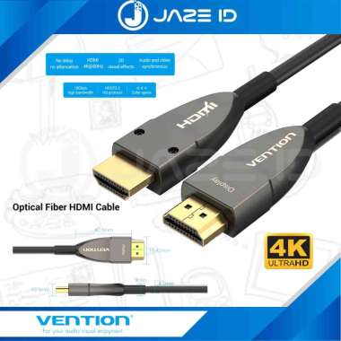Vention Kabel HDMI Fiber Optic Active 2.0 Male to Male 4K UHD 1.5M 3M 5M 5 meter