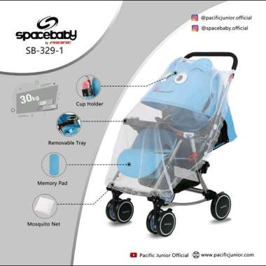 Kereta Dorong Bayi Spacebaby SB 329-1 Stroller Baby Space Baby SB329 SB 329