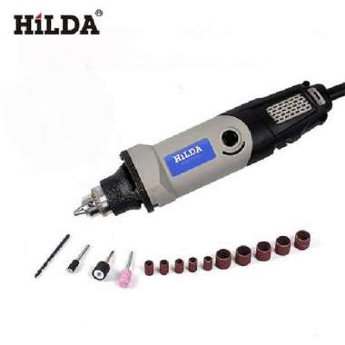 Hilda Bor Listrik Polishing Engraver Grinder Electric Drill 400W
