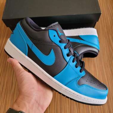Air Jordan 1 Low Laser Blue Black || se aurora unc insignia racer blue