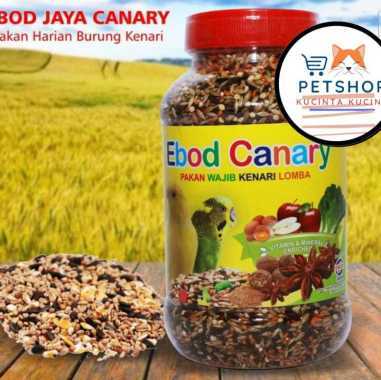 PAKAN BURUNG KENARI HARIAN KEMASAN TOPLES EBOD JAYA