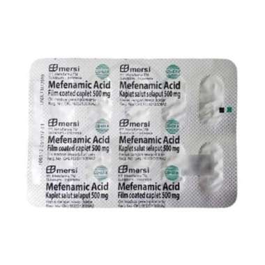 Obat acid apa allogon mefenamic mg 500 Obat Allogon