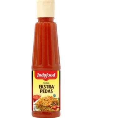 Indofood Sambal Pedas atau Extra Pedas 135 ml Ekstra Pedas