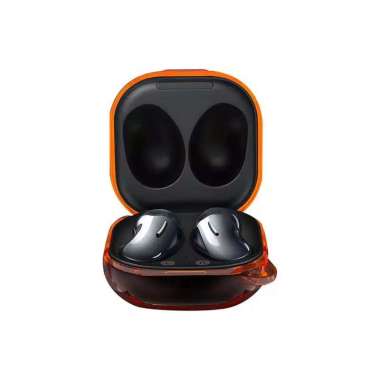 Case Samsung Galaxy Buds Live Clear Cover FULL Buds Live orange