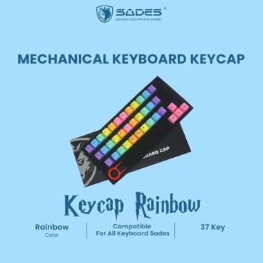 Sades Rainbow Mechanical Keyboard Cap