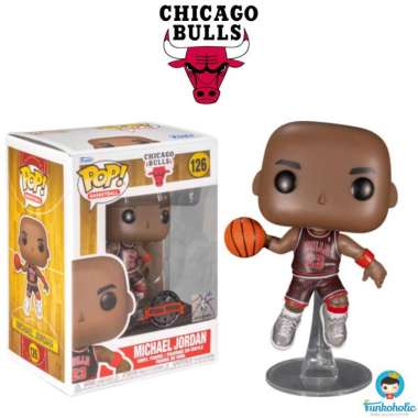 Funko POP! Basketball NBA Chicago Bulls Michael Jordan Black Pinstripe