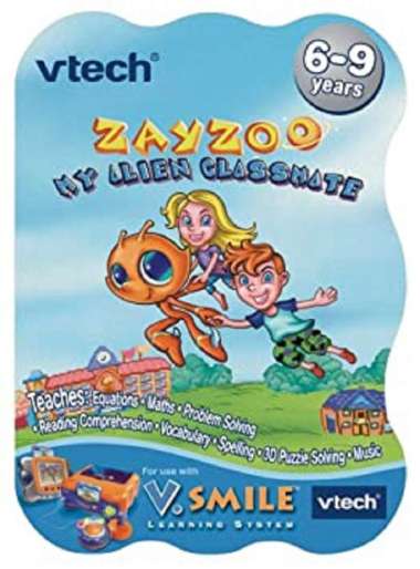 Vtech V-Smile Cartridge Jayzoo Alien Classmate 92360