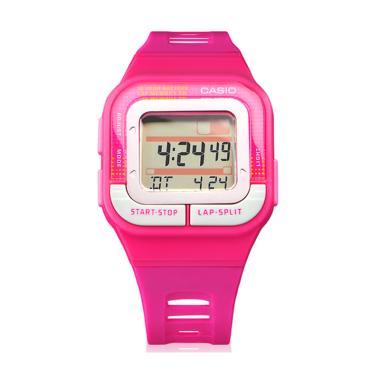 CASIO SDB-100-4A Dual Time 10 Year Battery Life Jam Tangan Wanita Pink