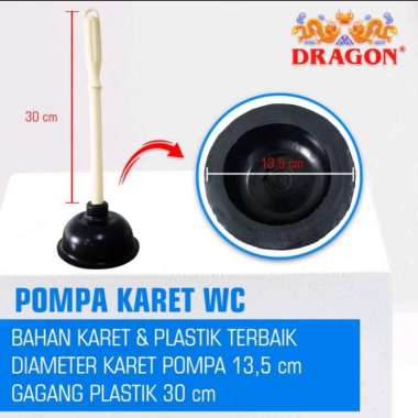 pompa sedot / penyedot wc/ penyedot saluran air karet mampet