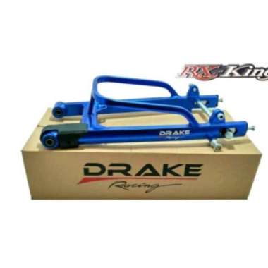 Drake - Swing Arm Lengan Ayun Sasis Motor Yamaha RX-KING RX King Gold Biru Silver