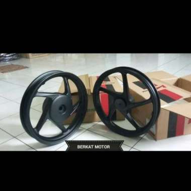 V Rossi - Velek Velg Pelek Motor Racing Venom Techno Standard Vario 125 150 Hitam 1 Set