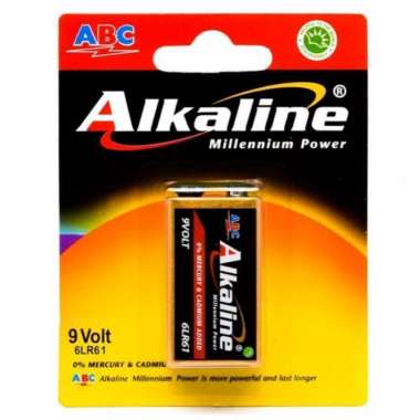 Alkalin Batu Batre Abc Kotak 9 Volt