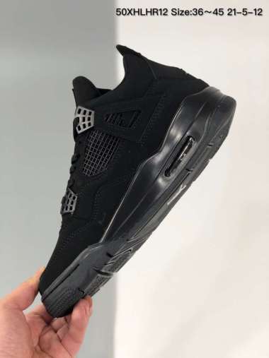 all black 4s mens