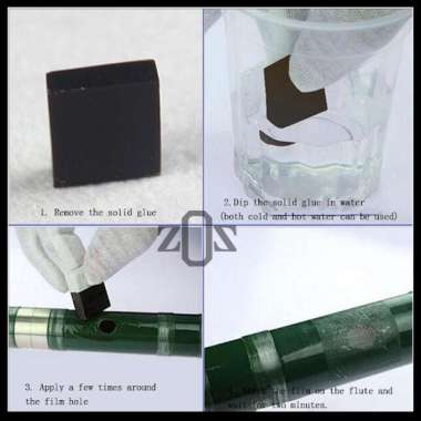 Lem Glue Membran Seruling Suling Flute Bamboo Dizi China