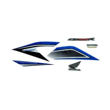 AHM Sticker Body Kiri for Honda New CB150R StreetFire K15G White Blue