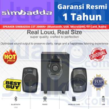 Simbadda Music Player CST 2000 N+ Speaker Simbadda