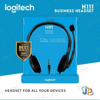 Logitech Stereo Business Headset Headphone H111