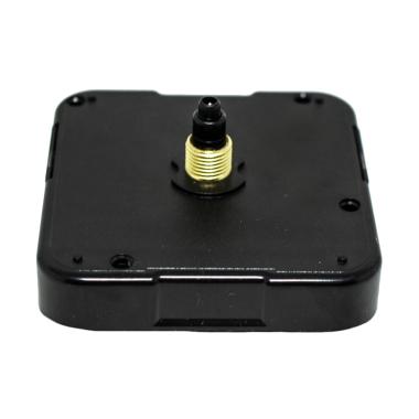 OEM 12888 Mesin Jam Dinding Sweep Movement Drat [Muncung 15 mm] HITAM