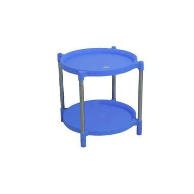 SHINPO MEJA PLASTIK BUNDAR SHINPO MEJA PLASTIK RAMONA SIP Biru