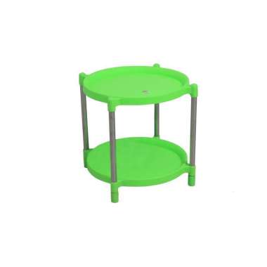 SHINPO MEJA PLASTIK BUNDAR SHINPO MEJA PLASTIK RAMONA SIP Hijau