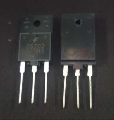 Transistor D5702 NPN Silicon 800V 6A dgn Damper Diode utk Horizontal