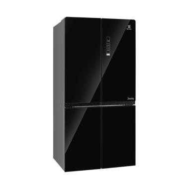 Electrolux EQE6909A-B Kulkas Side By Side Unit Only Black/Black JABODETABEK