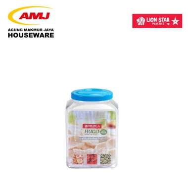 TOPLES HUGO SQUARE JAR 201 (4 LITER) LION STAR