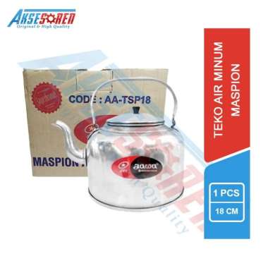 Teko Air Minum Aluminium Maspion / Picher / Tempat Air Mineral / Wadah Air Polos / Teko Jadul / Teko