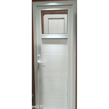 pintu kamar mandi utama upvc putih minimalis premium KANAN