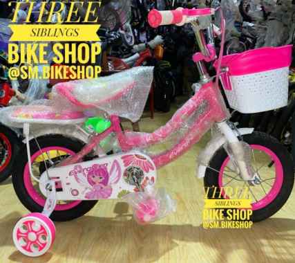 SEPEDA MINI EVERGREEN DAISY 12 INCH PINK