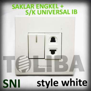 saklar engkel stop panasonic / saklar stop kontak universal minimalis