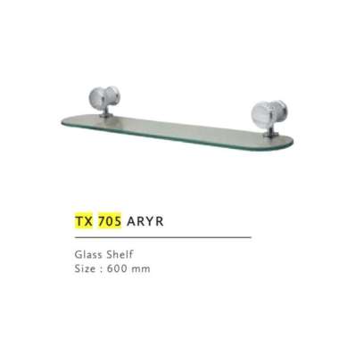 Rak sabun kaca plangset TOTO TX705ARYR