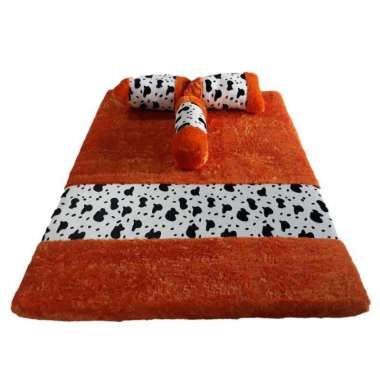 Kasur Bulu Rasfur Lipat Lantai Karakter Genesis Minimalis Uk.180x120x6 Gold Cow