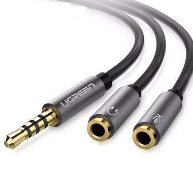 Jual Iit Dc 3 5mm Trrs 4 Pole Male To 2 3 5mm Female Input Trs