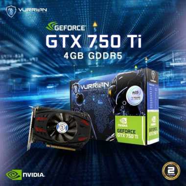 VGA NVIDIA GEFORCE VURRION GTX 750 TI DDR5 4GB 128BIT