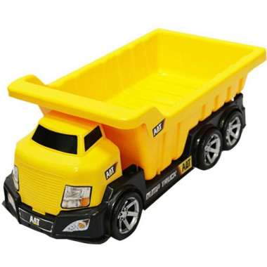 MAINAN MOBIL MOBILAN TRUK PASIR BESAR DUMP TRUCK + SAND + TOY Kuning