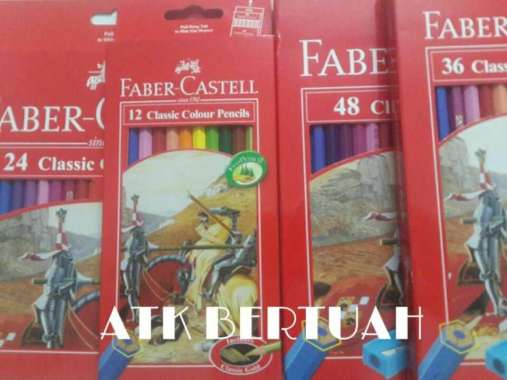 PENSIL WARNA FABER CASTELL 24 CLASSIC